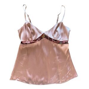 Review Australia Satin Lace Camisole Top